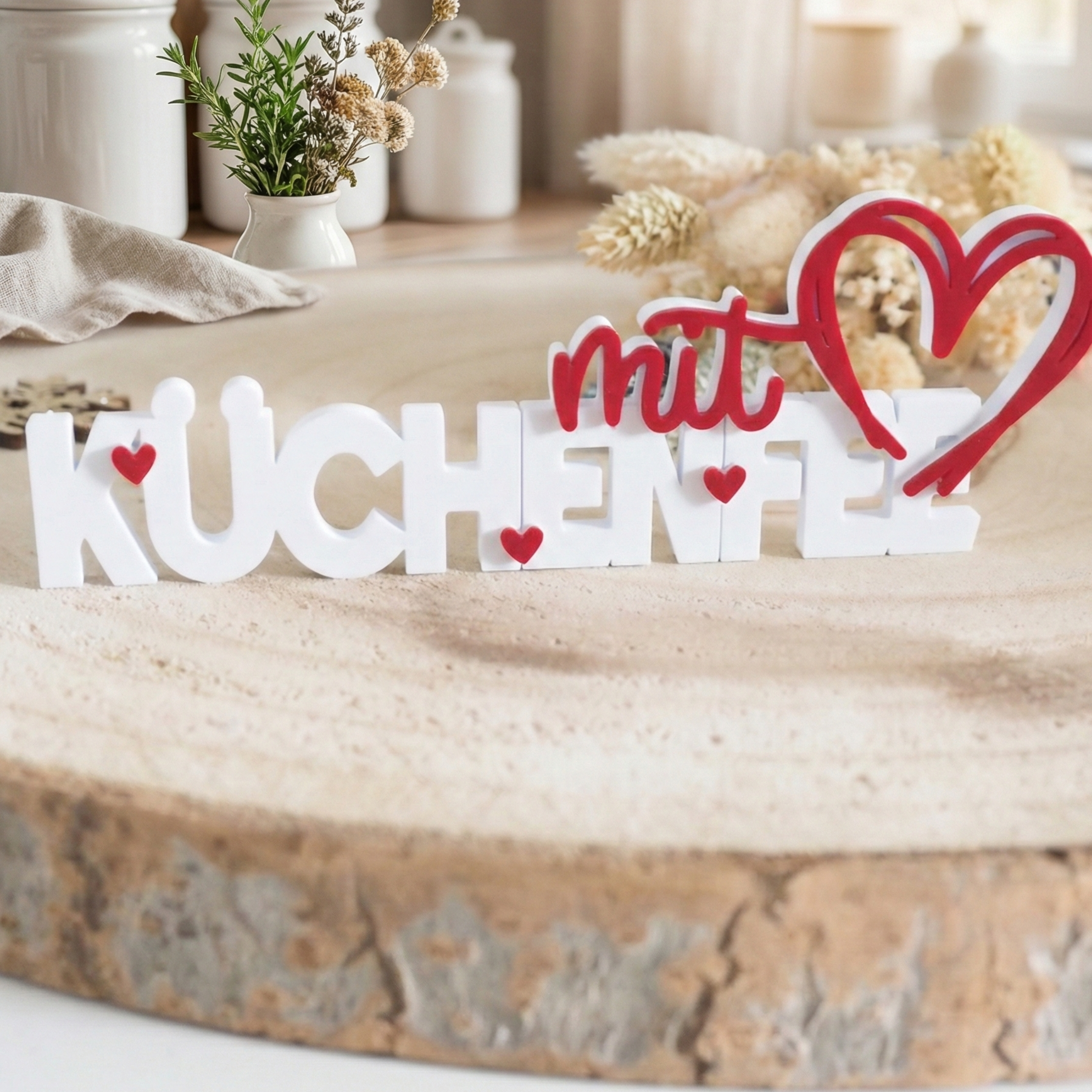 Küchenfee mit Herz – Charmante Deko für Küche & Zuhause