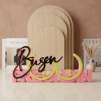 Busenfreundin – Dekorativer Schriftzug | Geschenk für die beste Freundin