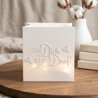 Ohne dich ist alles doof – Windlicht mit liebevoller Botschaft
