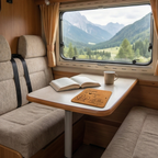 Camper mit Herz - Kork-Untersetzer – natürlich & stilvoll