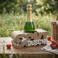 „Sekt Dusche“ Getränkehalter Set – prickelnde Überraschung für besondere Momente