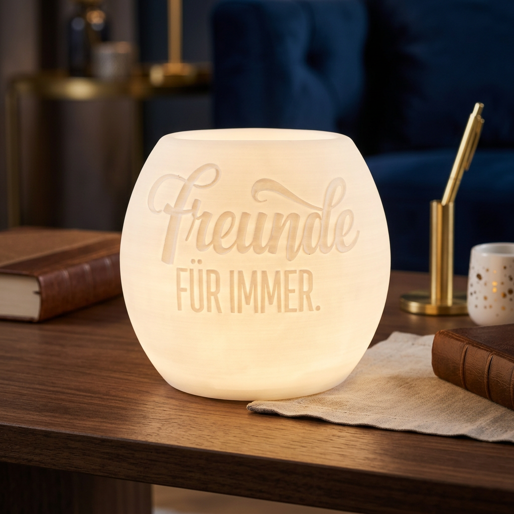 Windlicht „Freunde für immer“ – Ein Zeichen echter Verbundenheit