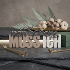 „Nen Scheiß muss ich“ – Humorvolle Deko mit Statement