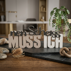 „Nen Scheiß muss ich“ – Humorvolle Deko mit Statement