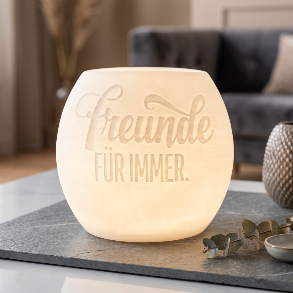 Windlicht „Freunde für immer“ – Ein Zeichen echter Verbundenheit
