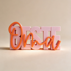 Deko-Schriftzug „Beste Oma“ – liebevolles Geschenk