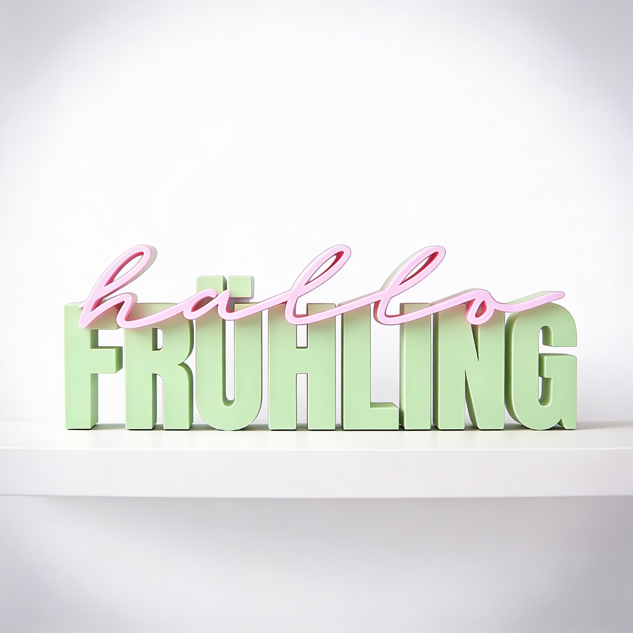 Hallo Frühling – liebevolle 3D-Deko für dein Zuhause