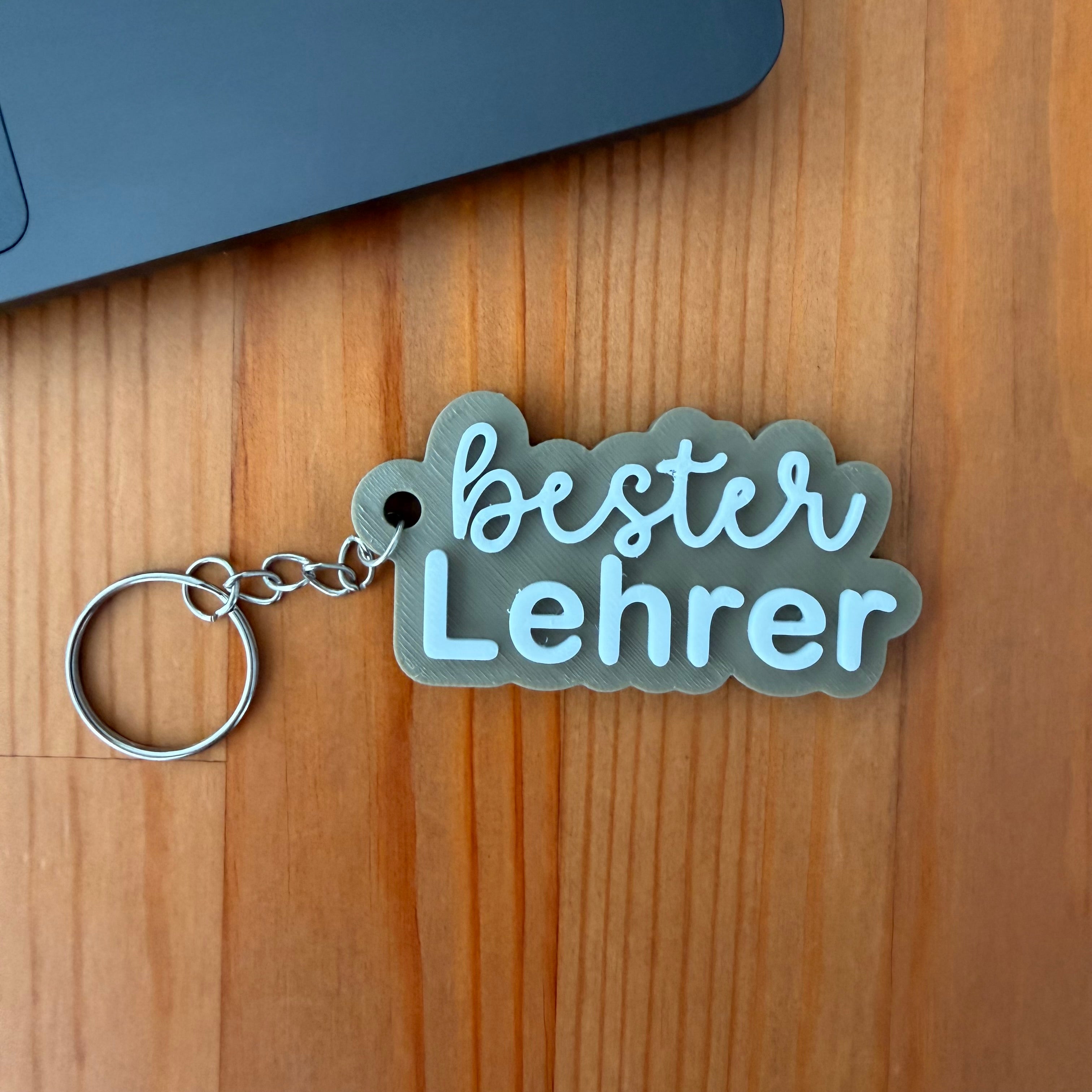Bester Lehrer - Schlüsselanhänger