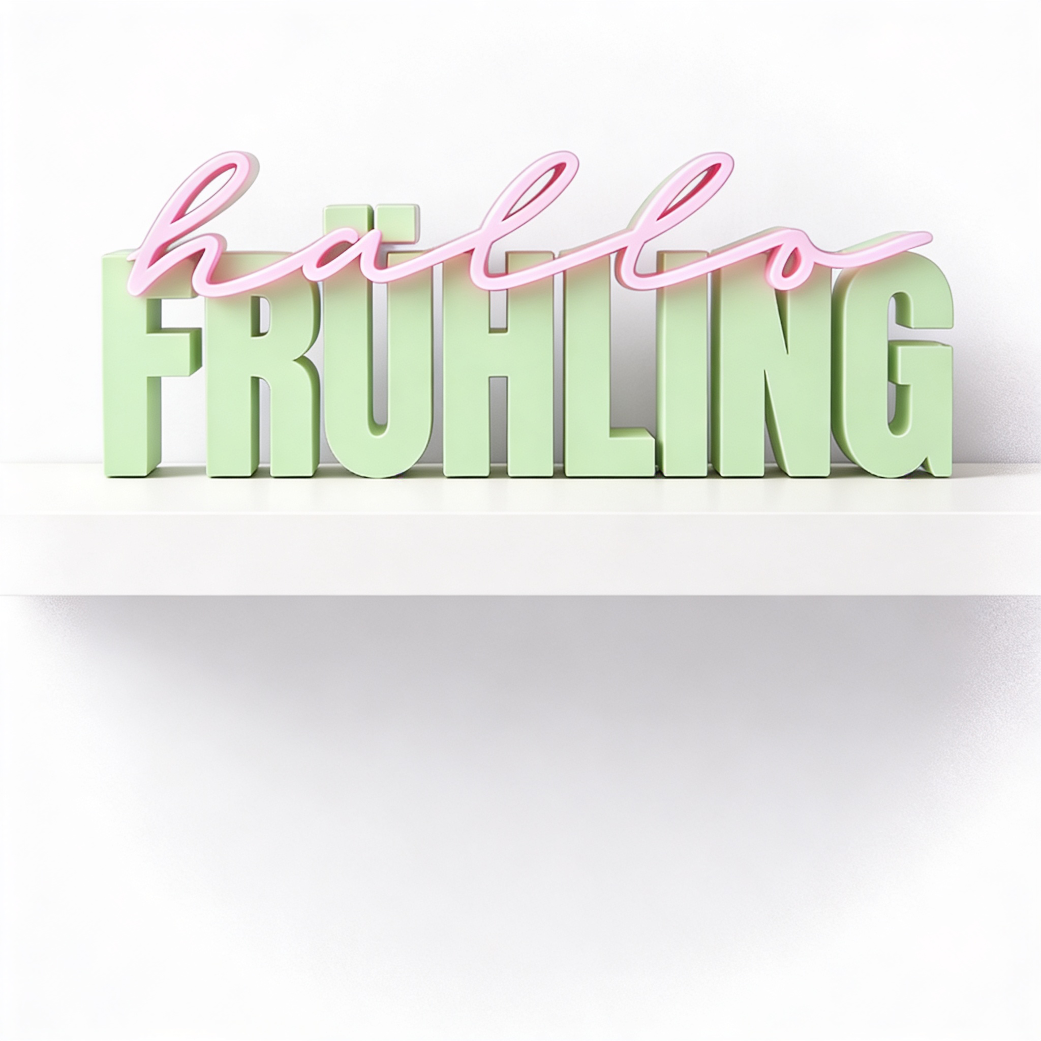 Hallo Frühling – liebevolle 3D-Deko für dein Zuhause