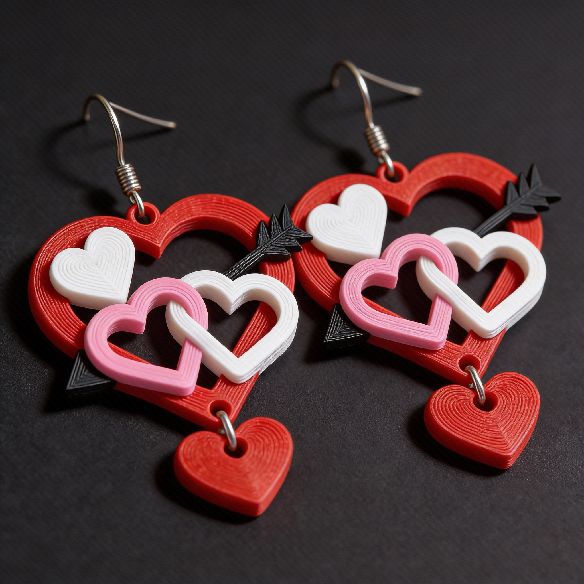 Love Arrow Herz-Ohrringe – Verspieltes Design voller Gefühl