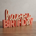 Happy Birthday – Dekoschriftzug für Geburtstag & Party