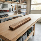 Personalisierter Holz-Zollstock mit Wunschgravur