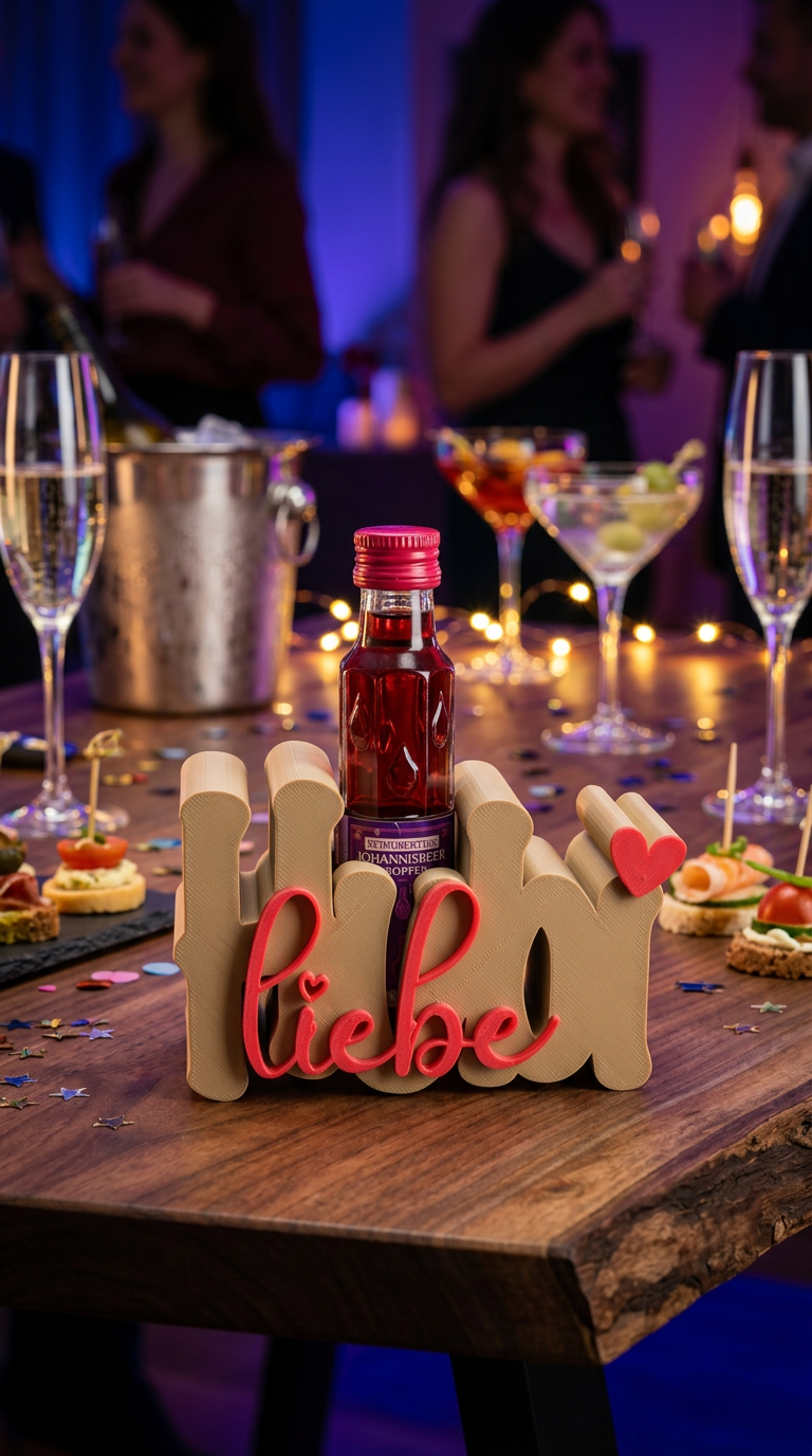 „Hubi Liebe“ Getränkehalter Set – liebevolle Überraschung für Party-Fans