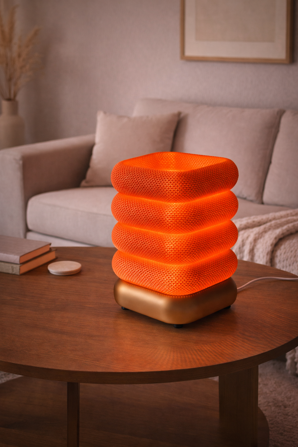 Design-Tischleuchte „Glow Stack“