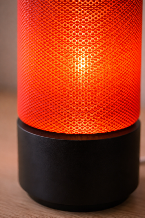 Design-Tischleuchte „Red Pulse“