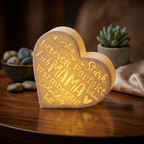 Mama Windlicht Herz – Liebevolles Geschenk mit stimmungsvollem Licht