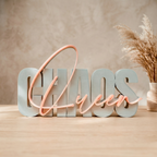✨ CHAOS Queen – Stylischer Deko-Schriftzug für echte Powerfrauen