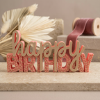 Happy Birthday – Dekoschriftzug für Geburtstag & Party