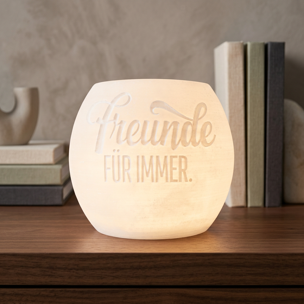 Windlicht „Freunde für immer“ – Ein Zeichen echter Verbundenheit