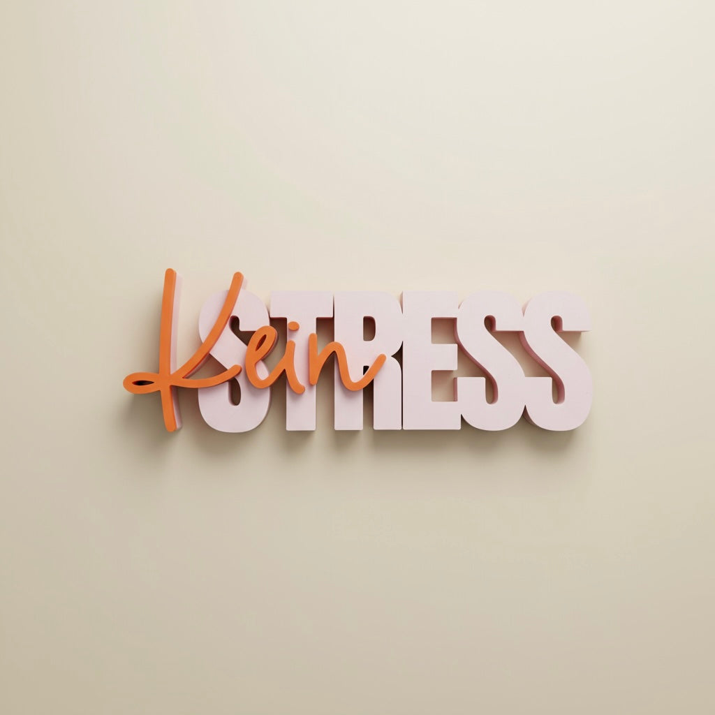 „Kein Stress“ – Stilvolle Statement-Deko