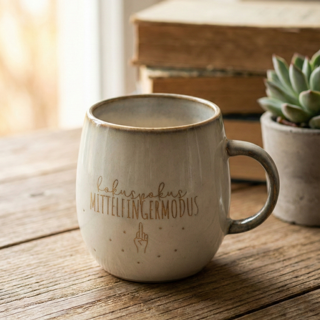 ✨ Hokuspokus – Mittelfingermodus aktiviert | Freche Statement-Tasse für alle mit Humor