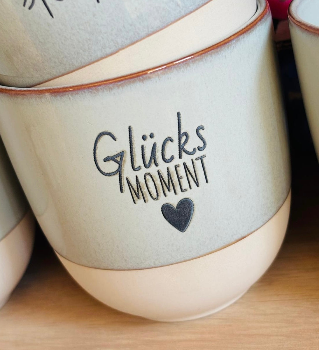 Becher „Glücksmoment“