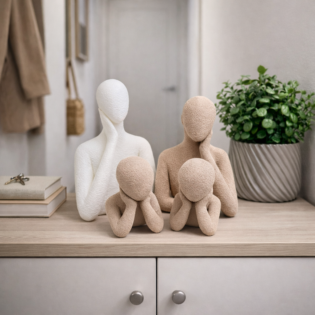 Designfiguren-Set „Silent Family“