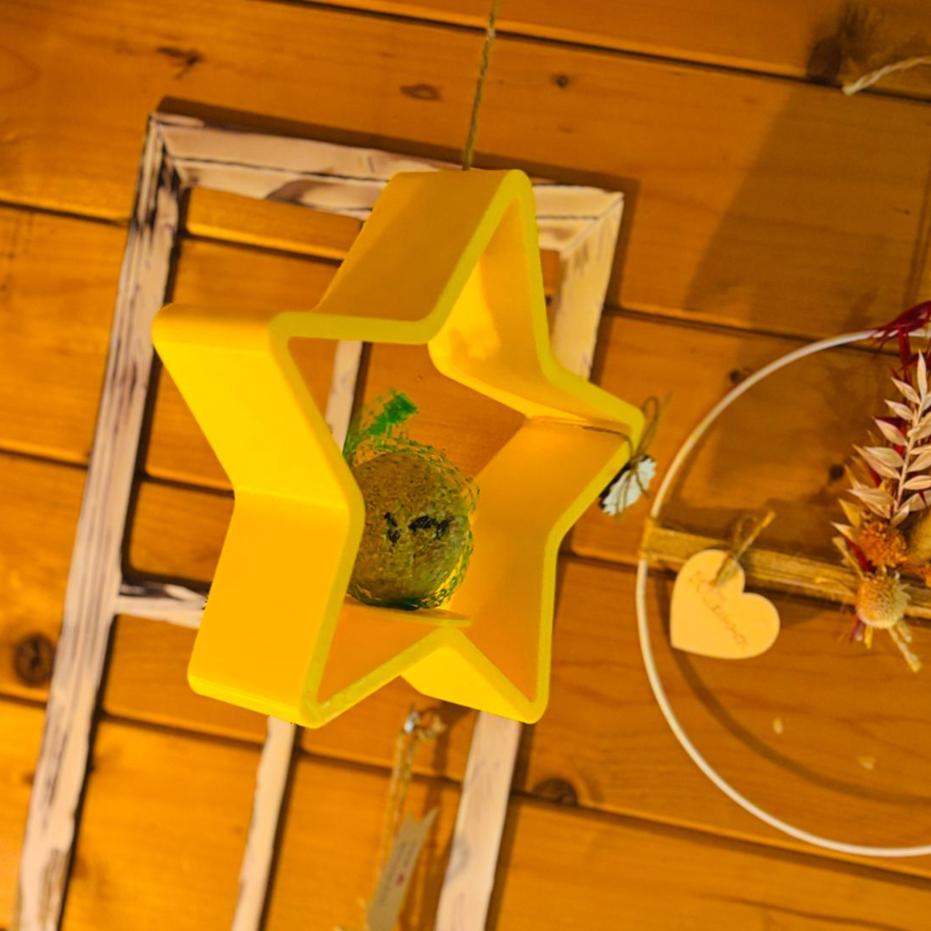 Handmade Stern-Meisenknödelhalter