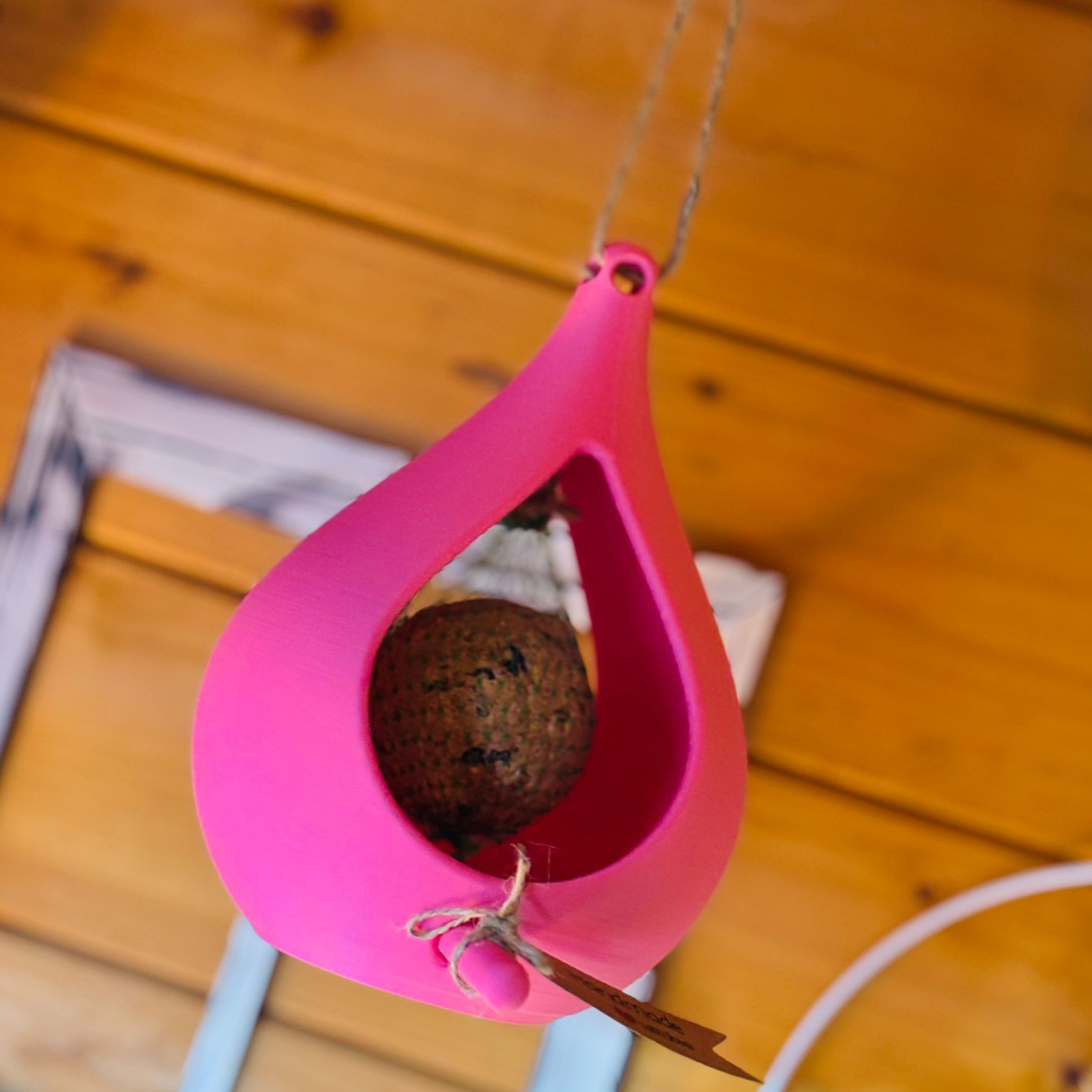 Meisenknödelhalter in Tropfenform