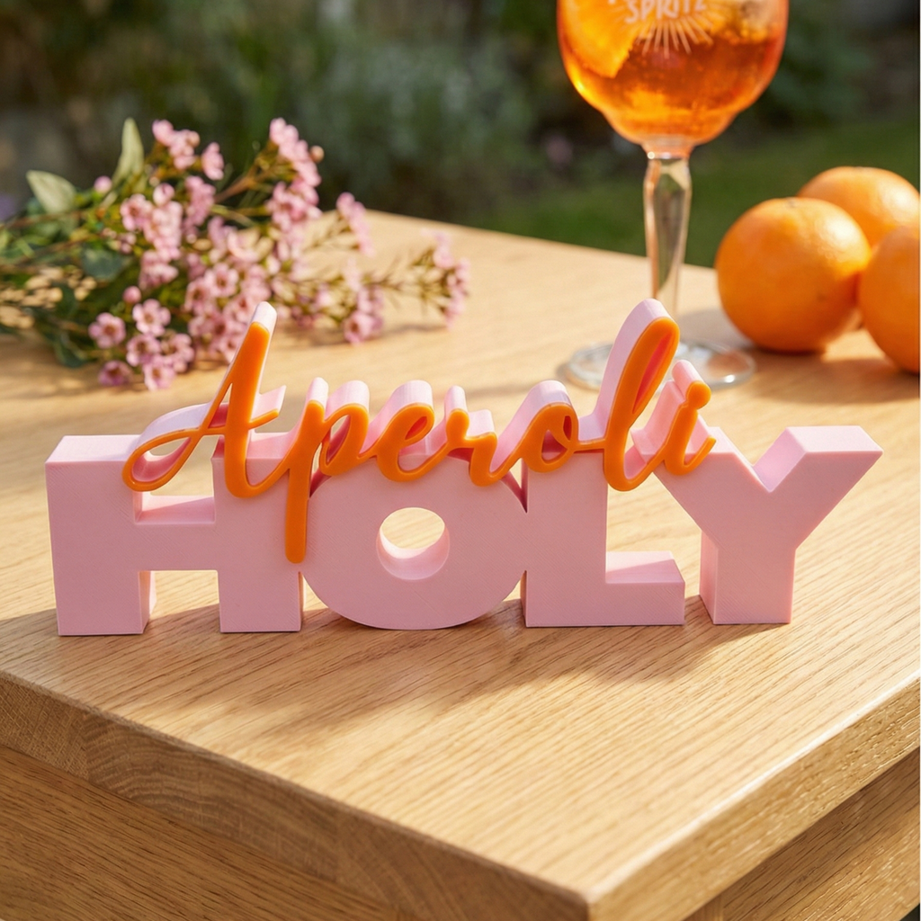 Aperoli Holy Schriftzug