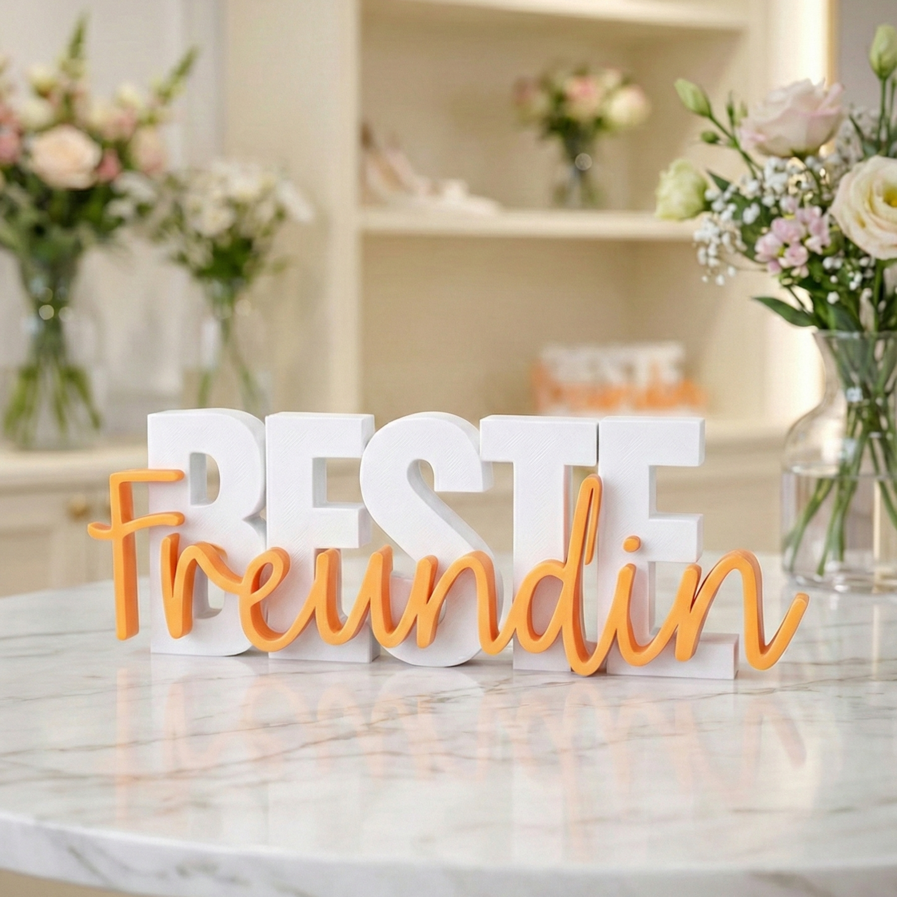 Beste Freundin Schriftzug