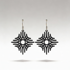 Grafische Stern-Ohrringe – Klare Linien im modernen Design