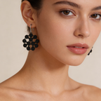 Mandala-Blüten Ohrringe – Verspieltes Design