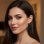 Grafische Stern-Ohrringe – Klare Linien im modernen Design