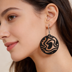 CURVE – Runde Statement Ohrringe