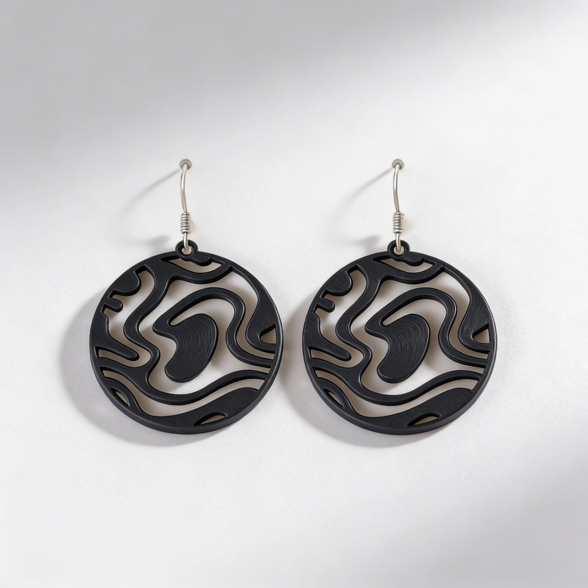 CURVE – Runde Statement Ohrringe