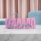 Deko-Schriftzug „Drama Queen“ – stylisches Statement für moderne Wohnräume