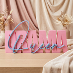 Deko-Schriftzug „Drama Queen“ – stylisches Statement für moderne Wohnräume