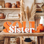 Soul Sister – Dekoschriftzug aus PLA+ | Für Herzensmenschen & Seelenverwandte