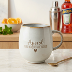 Tasse „Aperol wäre mir jetzt auch lieber“ – Lustige Kaffeetasse für Aperol-Fans