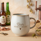 Tasse „Bier wäre mir jetzt auch lieber“ – Lustige Kaffeetasse mit humorvollem Spruch