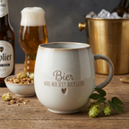 Tasse „Bier wäre mir jetzt auch lieber“ – Lustige Kaffeetasse mit humorvollem Spruch