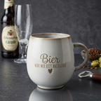 Tasse „Bier wäre mir jetzt auch lieber“ – Lustige Kaffeetasse mit humorvollem Spruch