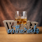 Whisky on the Rocks Getränkehalter – stilvoll & praktisch