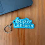 Beste Lehrerin - Schlüsselanhänger