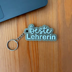 Beste Lehrerin - Schlüsselanhänger