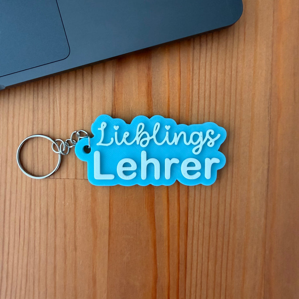 Lieblings-Lehrer - Schlüsselanhänger