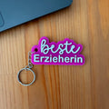 Beste Erzieherin - Schlüsselanhänger