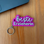 Beste Erzieherin - Schlüsselanhänger