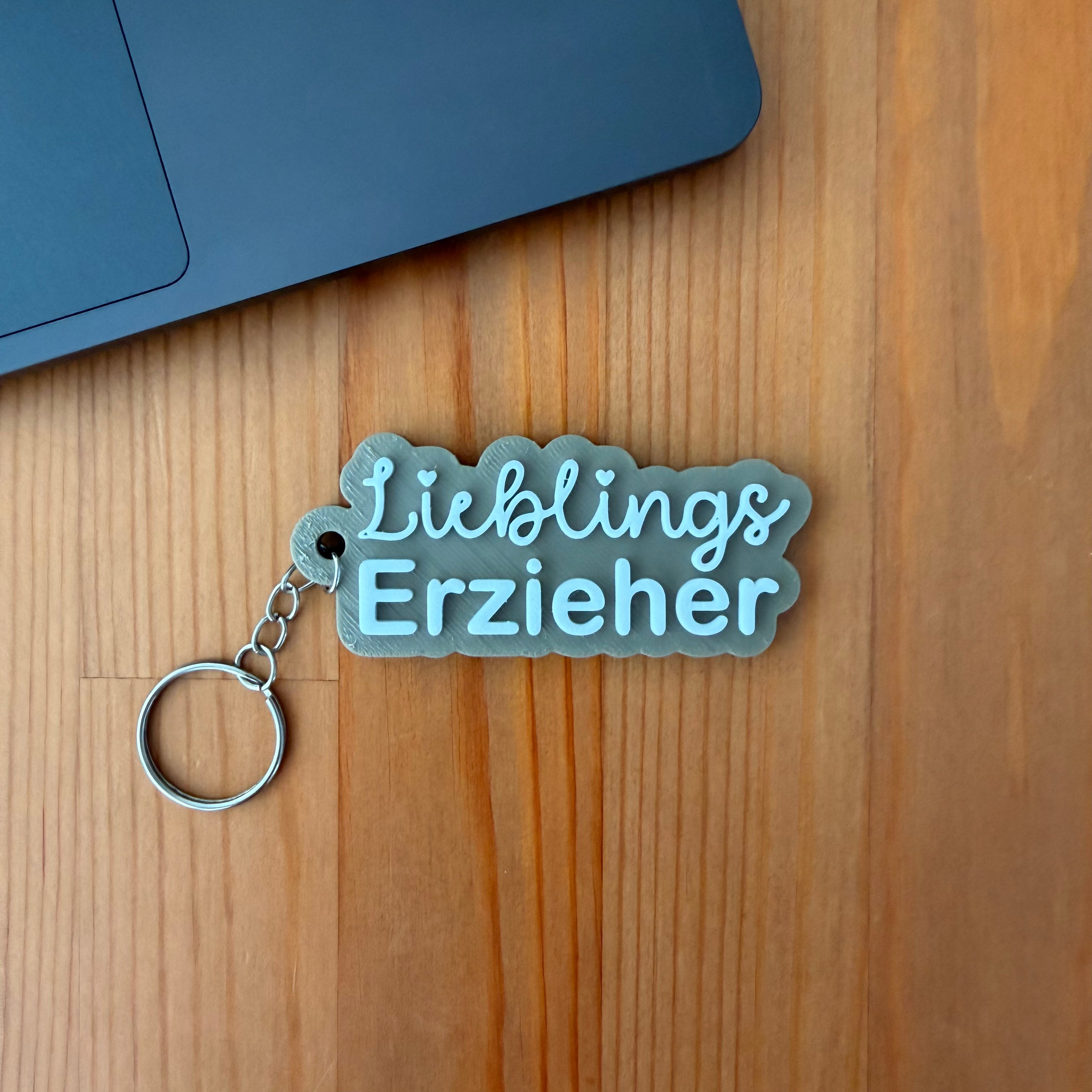Lieblings-Erzieher - Schlüsselanhänger